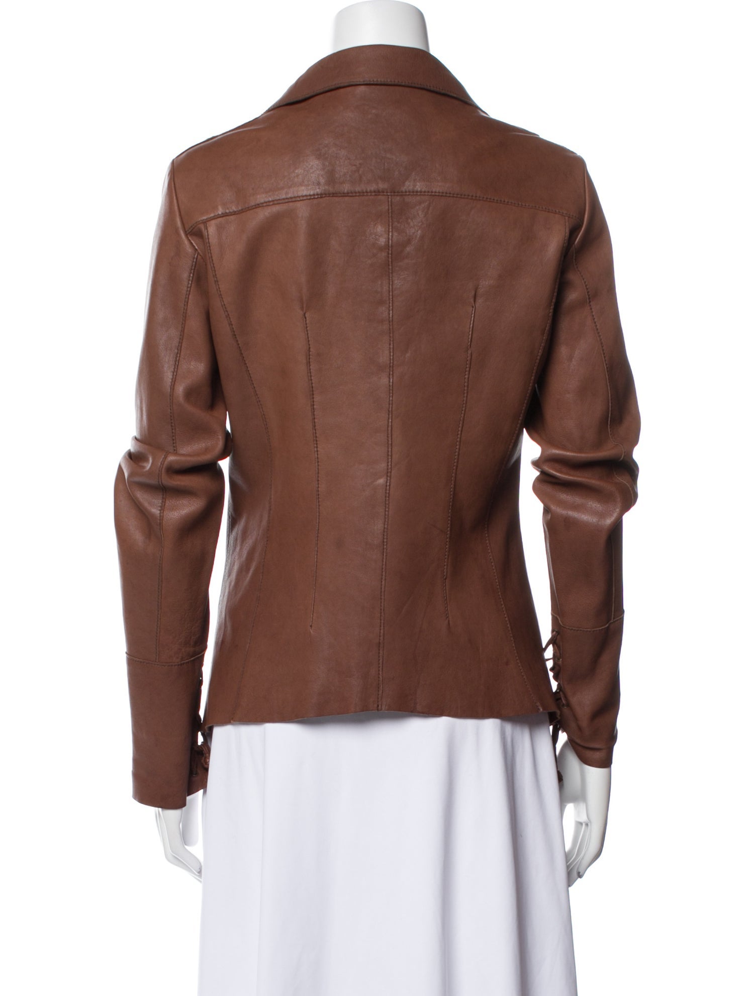 Henry Beguelin Leather Blazer